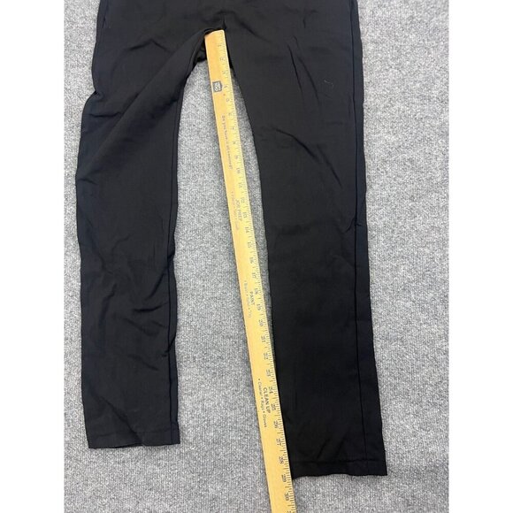 Rinasciemento Pants Women's Medium Black Chino Mid Rise Made in Italy - Picture 5 of 9